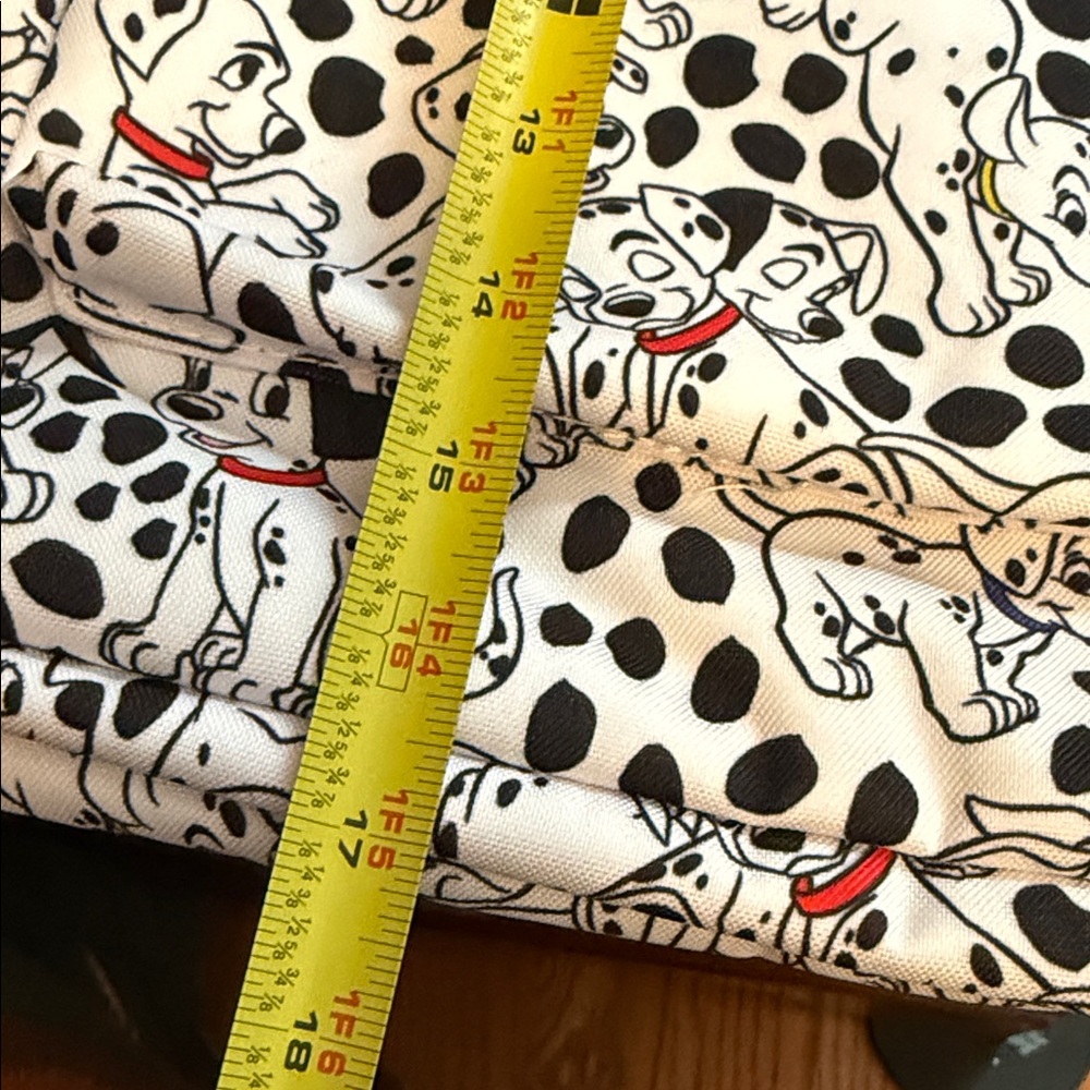 2020 Disney and Loyngefly 101 Dalmatian Print Backpack. and matching Pencil Bag - Picture 8 of 10